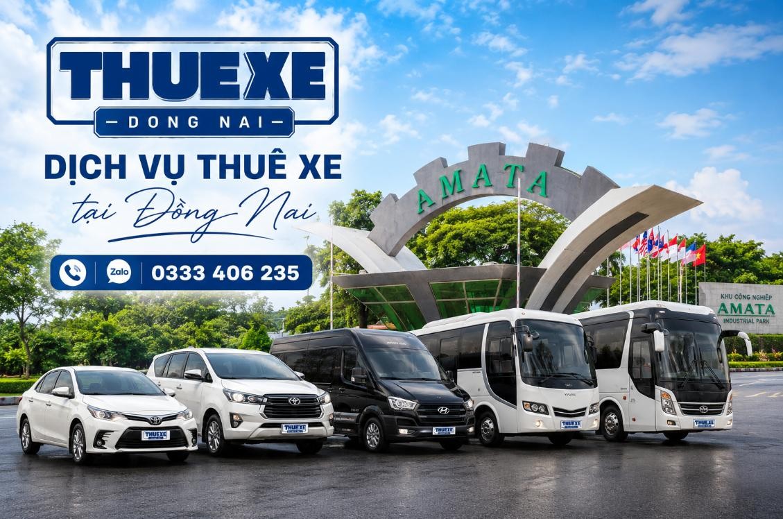 Cho Thuê xe Đồng Nai – dịch vụ cho thuê xe du lịch